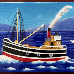 Steam Puffer Picture Tile